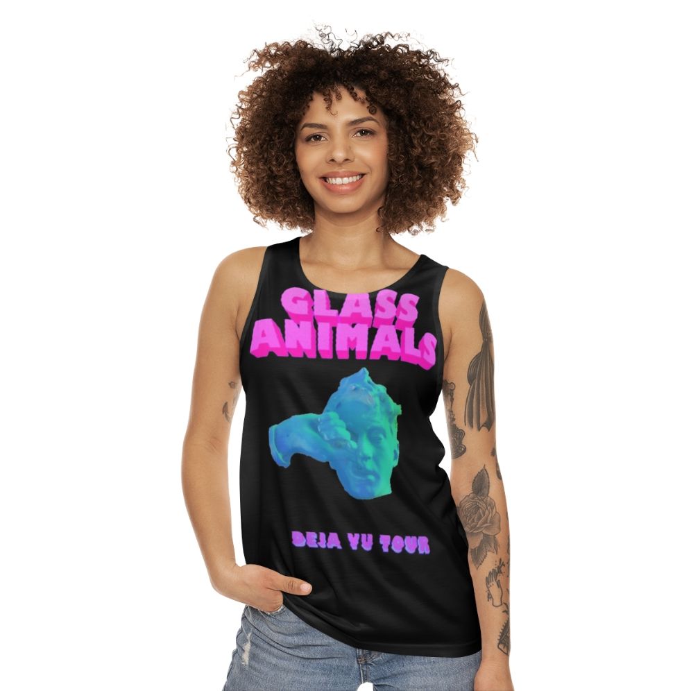 Glass Animals Deja Vu Unisex Tank Top - women