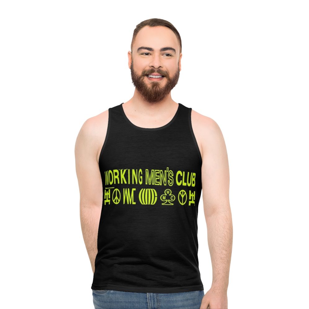 Indie Music Working Men's Club Unisex Tank Top - men