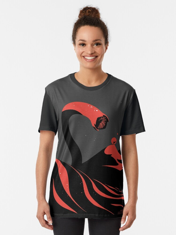 Dune Sandworm Graphic T-Shirt - Women