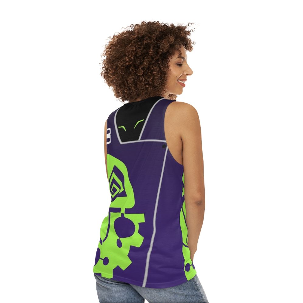 Hot Wheels World Race Vert Wheeler Cosplay Unisex Tank Top - women back