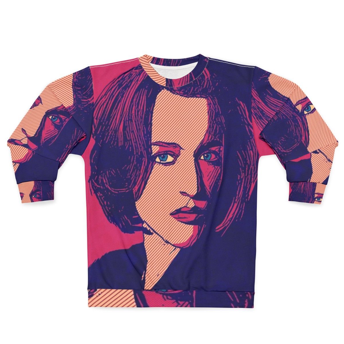 Gillian Anderson "The Fall" X-Files Sweatshirt