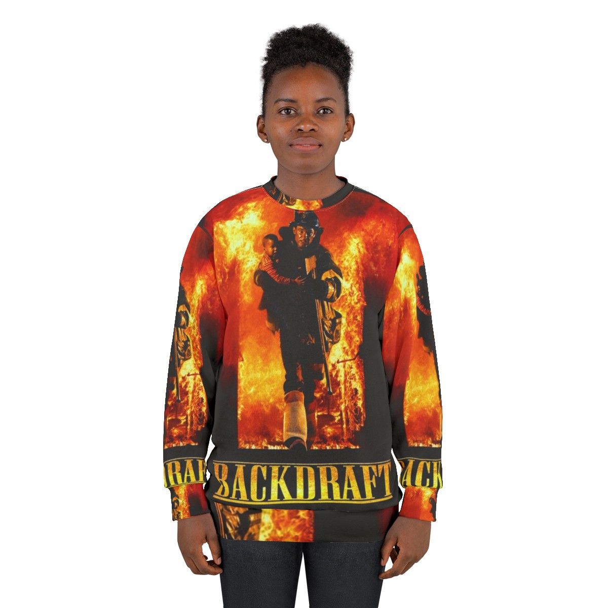 Backdraft 1991 Sweatshirt featuring Robert De Niro - women