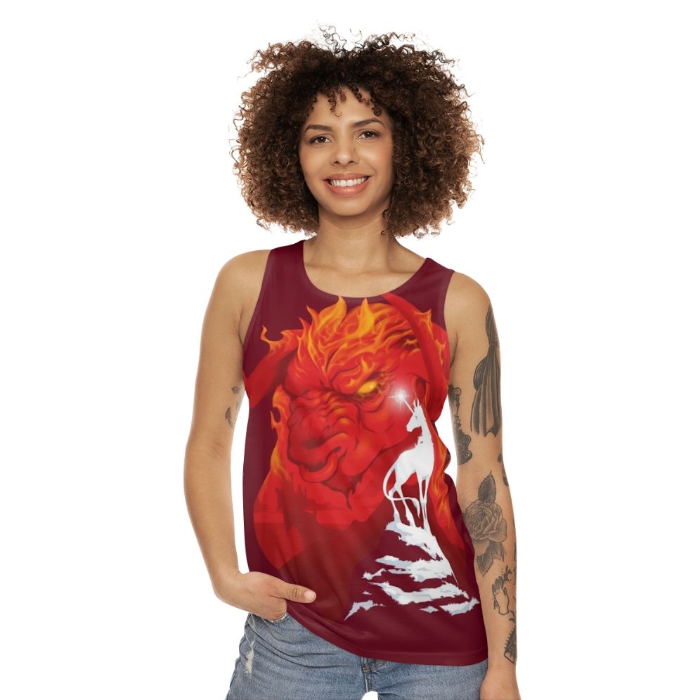 The Last Unicorn Unisex Tank Top - women