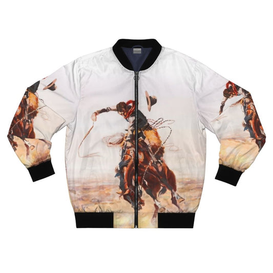 Vintage Wild West Series Bad Horse Bomber Jacket