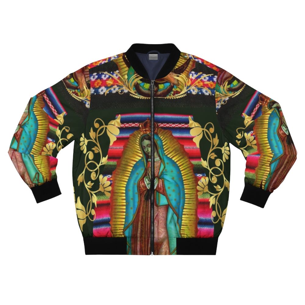 Our Lady of Guadalupe Virgin Mary Bomber Jacket