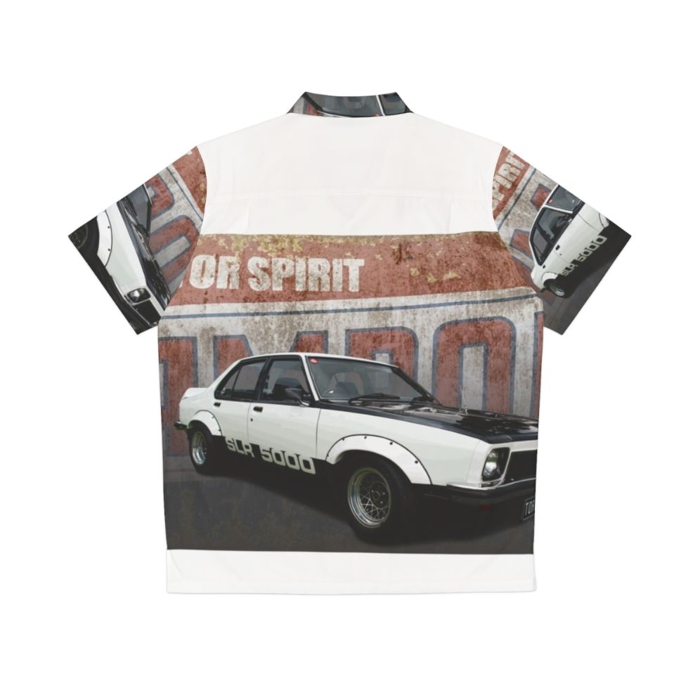 Vintage SLR 5000 Torana Hawaiian Shirt - Back