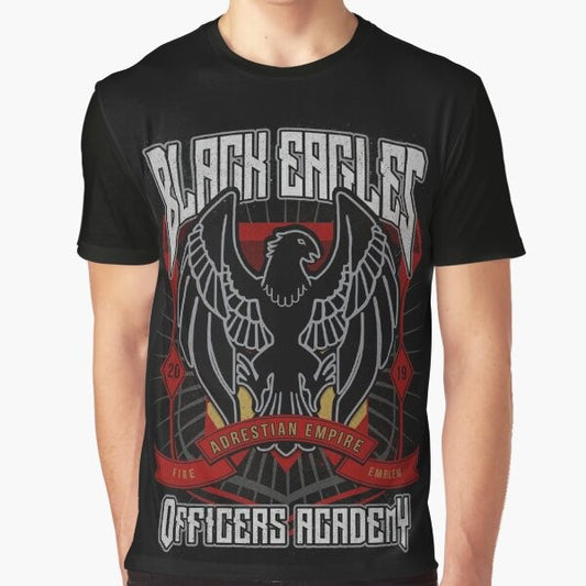 Fire Emblem: Three Houses Black Eagles Crest Graphic T-Shirt