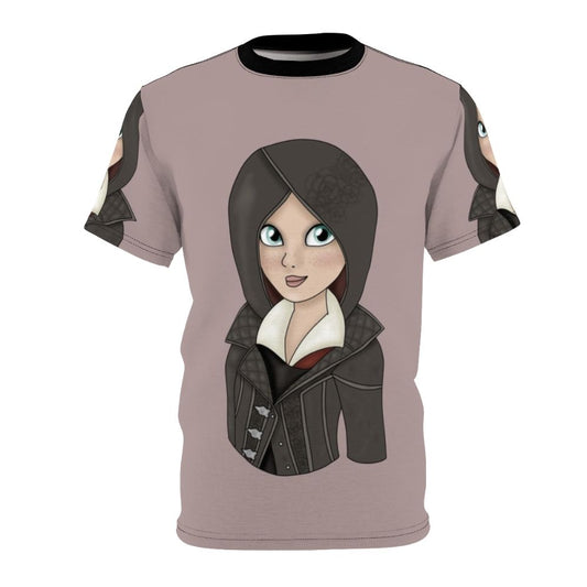 Assassins Creed Syndicate inspired Evie Frye t-shirt design