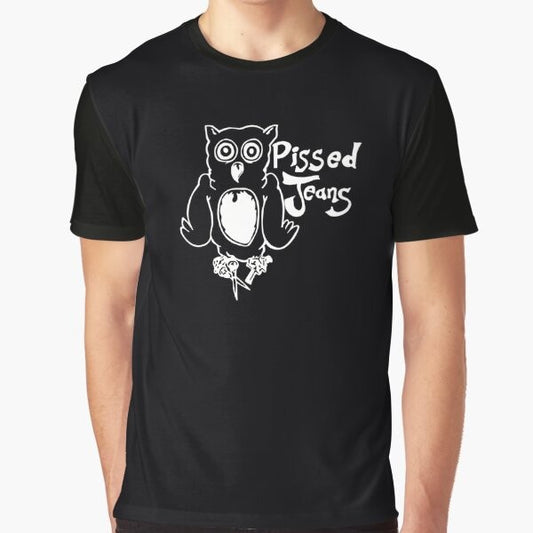 Pissed Jeans Owl Graphic T-Shirt