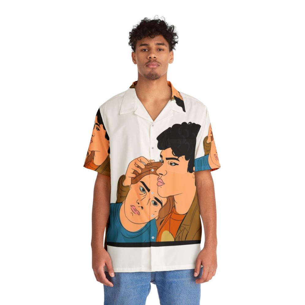 Young Royals Simon and Wilhelm Hawaiian Shirt - People Front