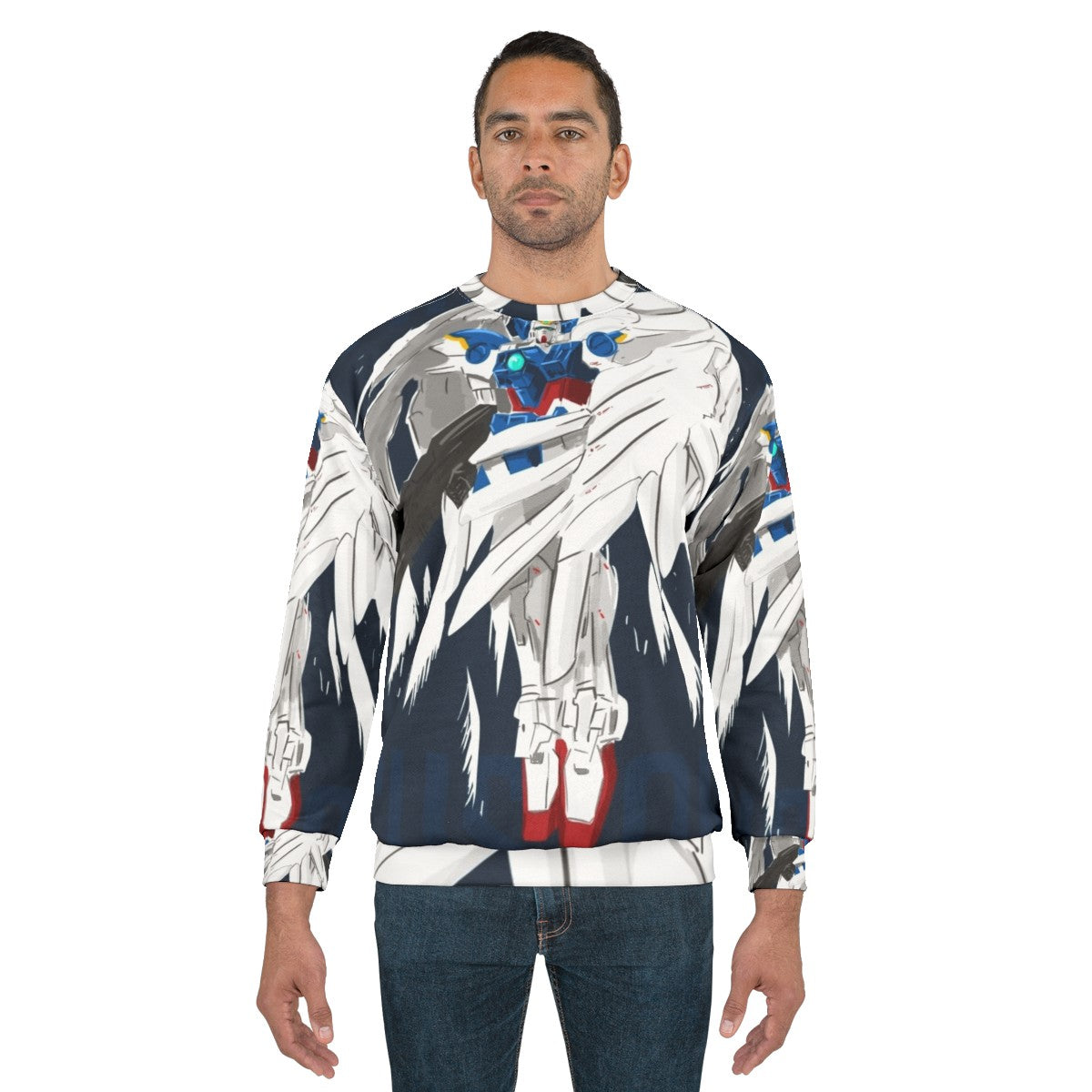 Gundam Endless Waltz Zero Anime Sweatshirt - men