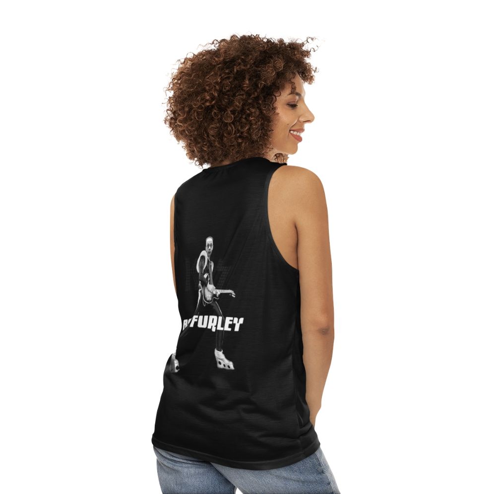 Ace Furley Unisex Rock Music Guitar Tank Top - women back