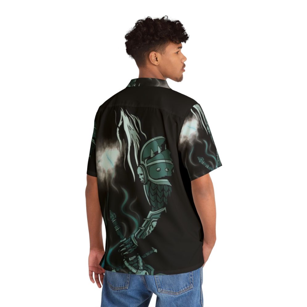 World of Warcraft Death Knight Hawaiian Shirt - People Back