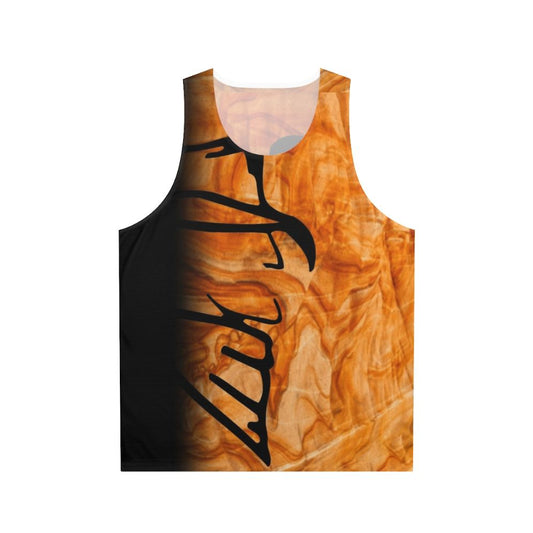 Unisex tank top in camouflage design for outdoor activities