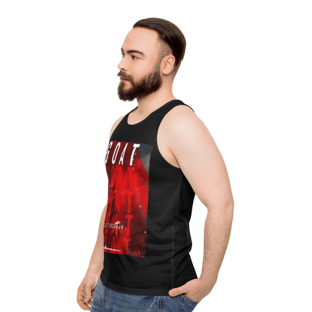 Diljit Dosanjh unisex retro tank top - men side