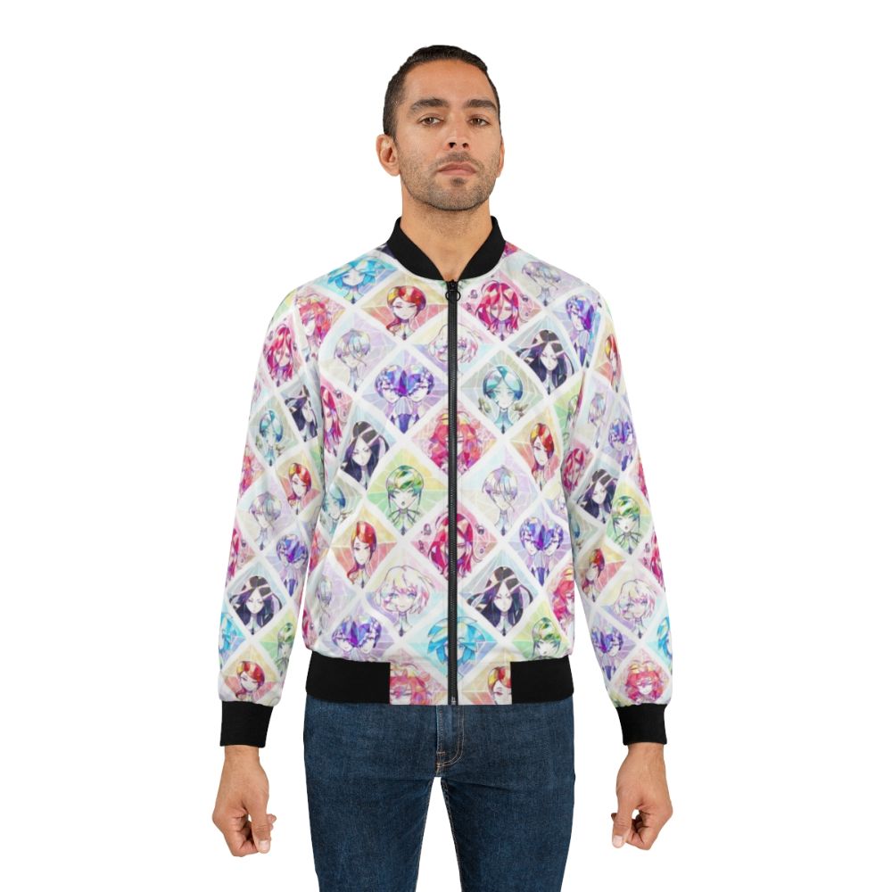 Houseki no Kuni Anime Bomber Jacket featuring Phosphosyllite and Padparadscha Gems - Lifestyle