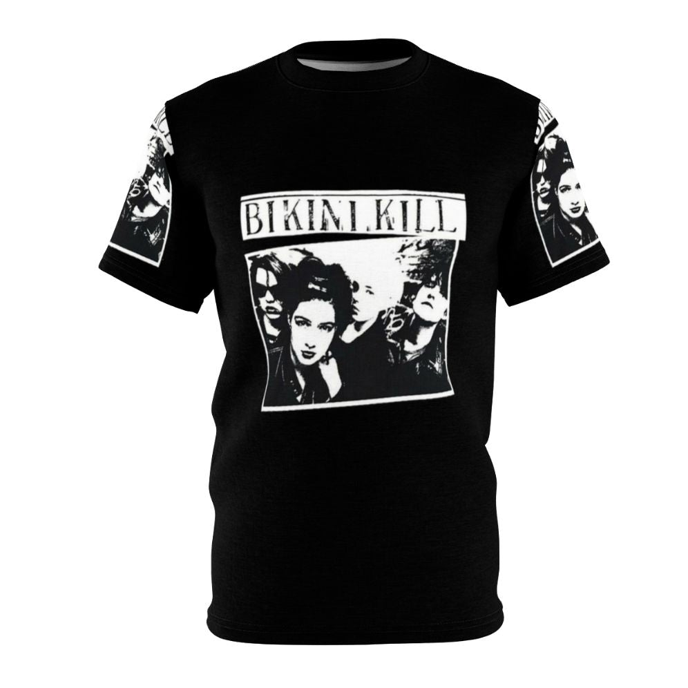 Fashionable Bikini Kill-Themed T-shirt for Punk Rock Enthusiasts