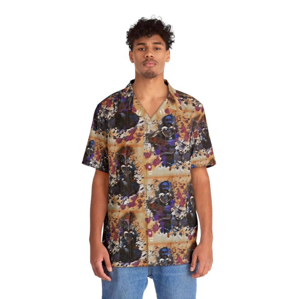 The Way Down Wanderers Abstract Hawaiian Shirt - People Front