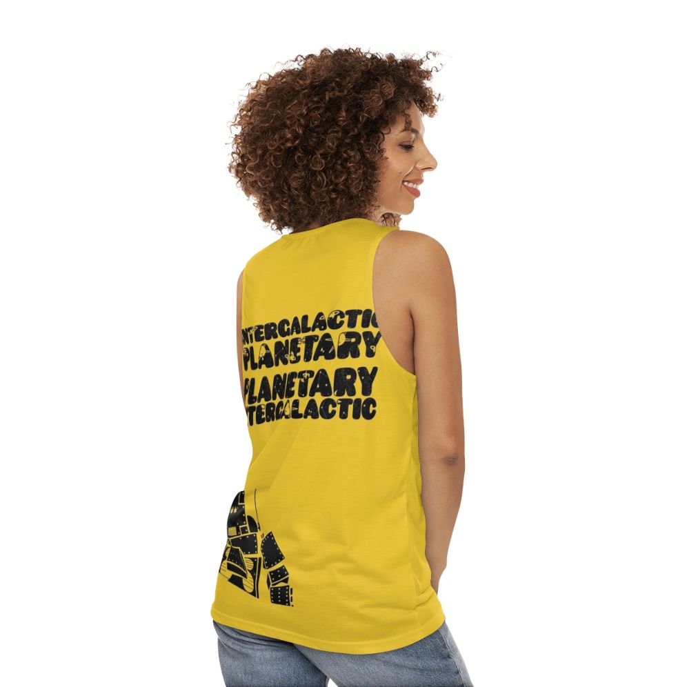 Beastie Boys Intergalactic Unisex Space-Themed Tank Top - women back