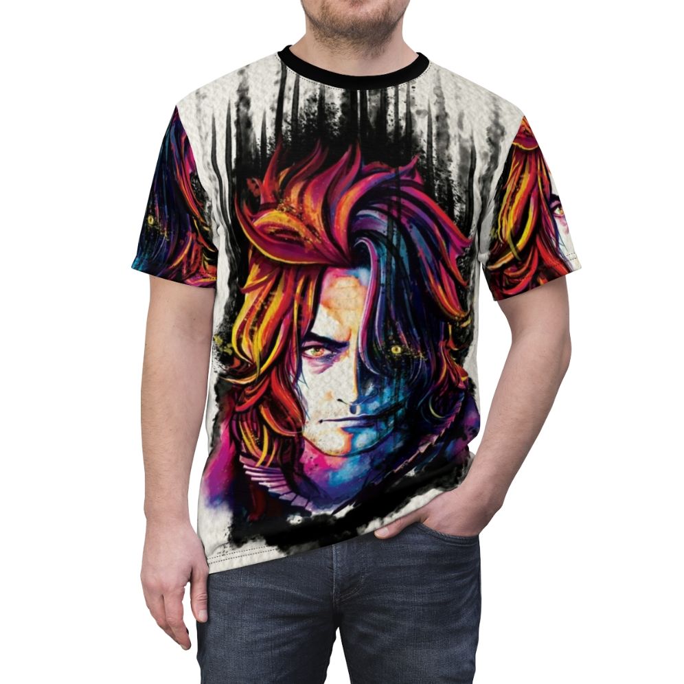 Ardyn Izunia from Final Fantasy XV design on a high-quality t-shirt - men front