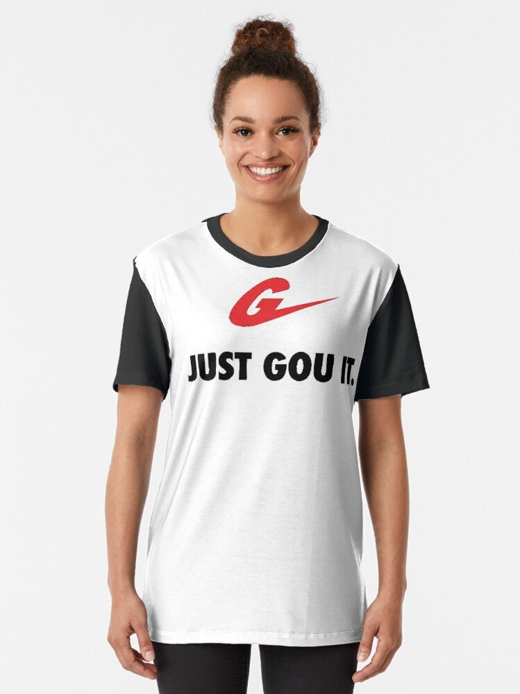 Peggy Schuyler "Just Gou It" Hamilton Graphic T-Shirt - Women