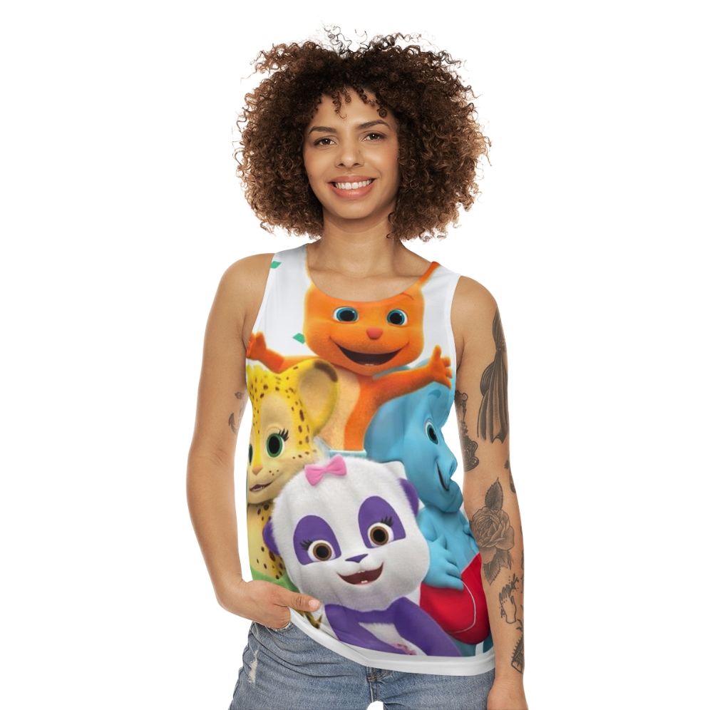 Word Party Kids TV Show Unisex Tank Top - women