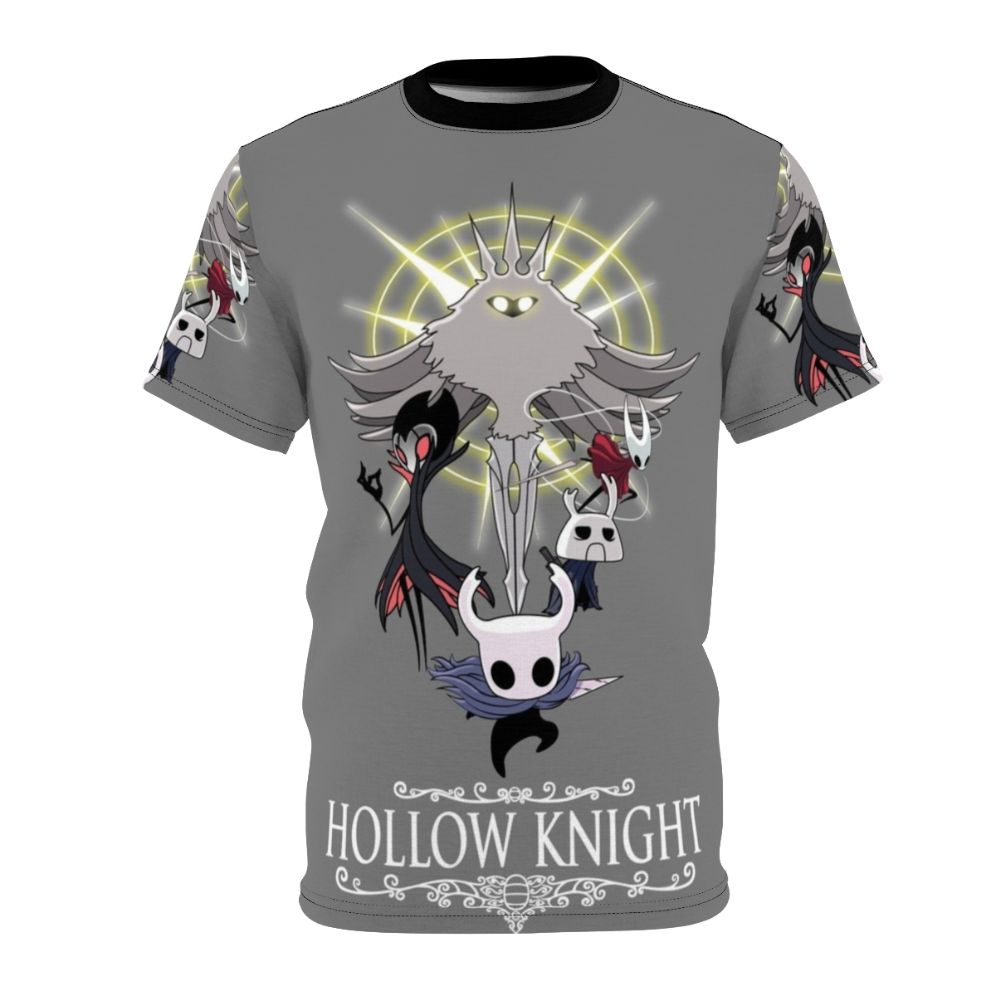 Dark fantasy t-shirt inspired by the Metroidvania game Hollow Knight