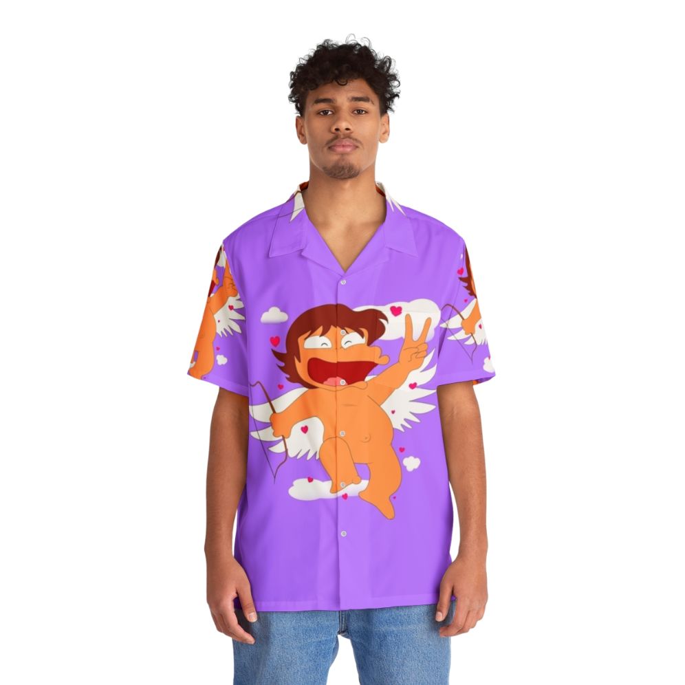 Eros Hawaiian Shirt 2 - Anime Inspired Cartoon Clothing - People Front