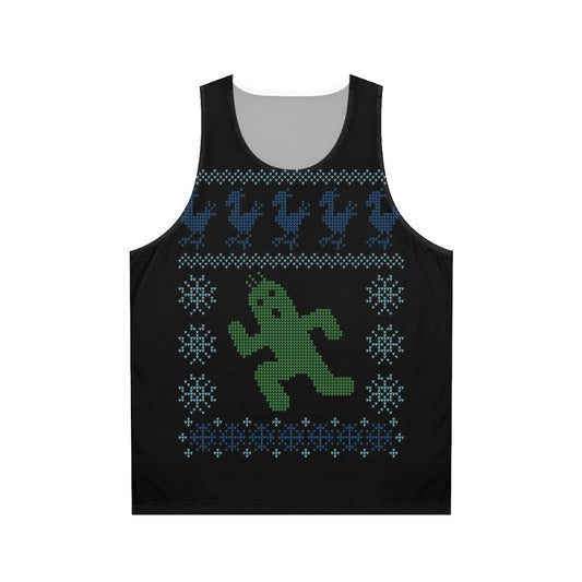 Christmas Cactus Unisex Tank Top