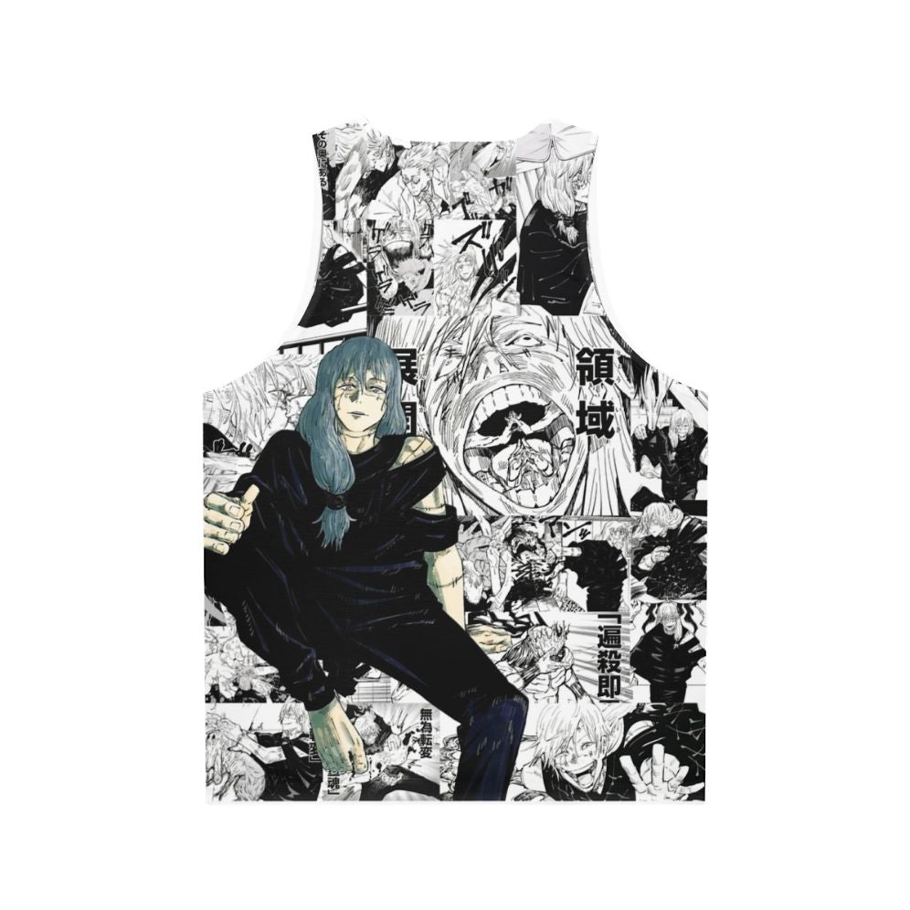 Unisex Jujutsu Kaisen Mahito Anime Tank Top - Back