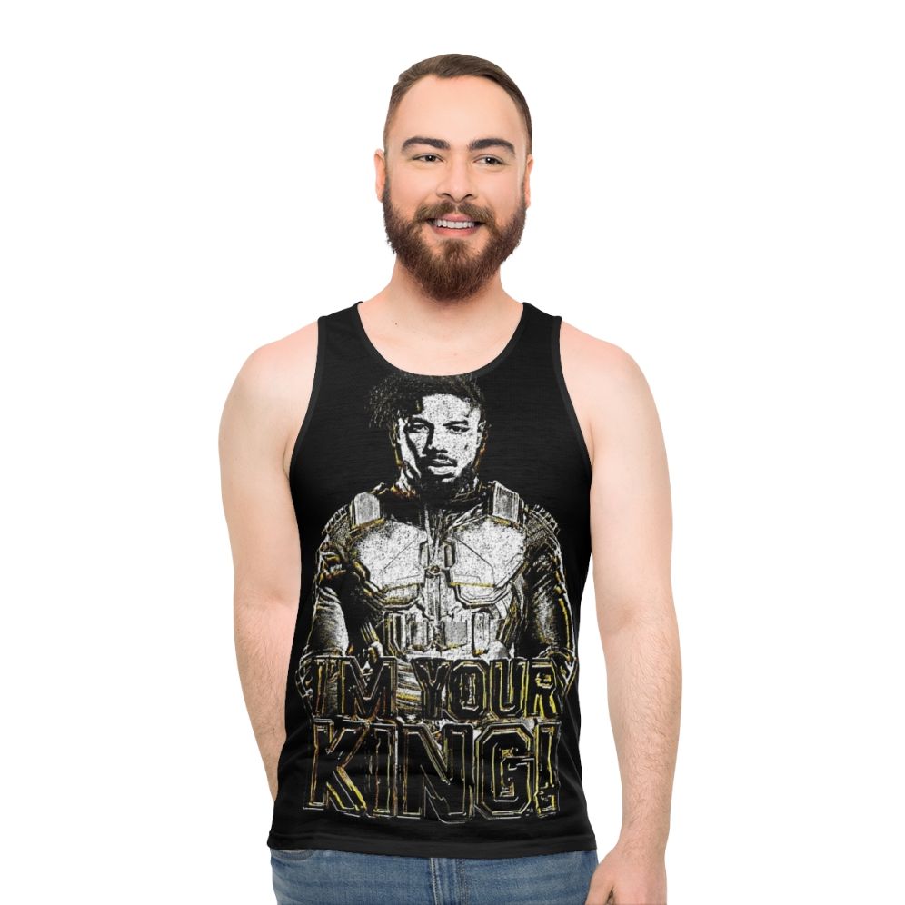 "I'm Your King" Unisex Black Panther Inspired Tank Top - men