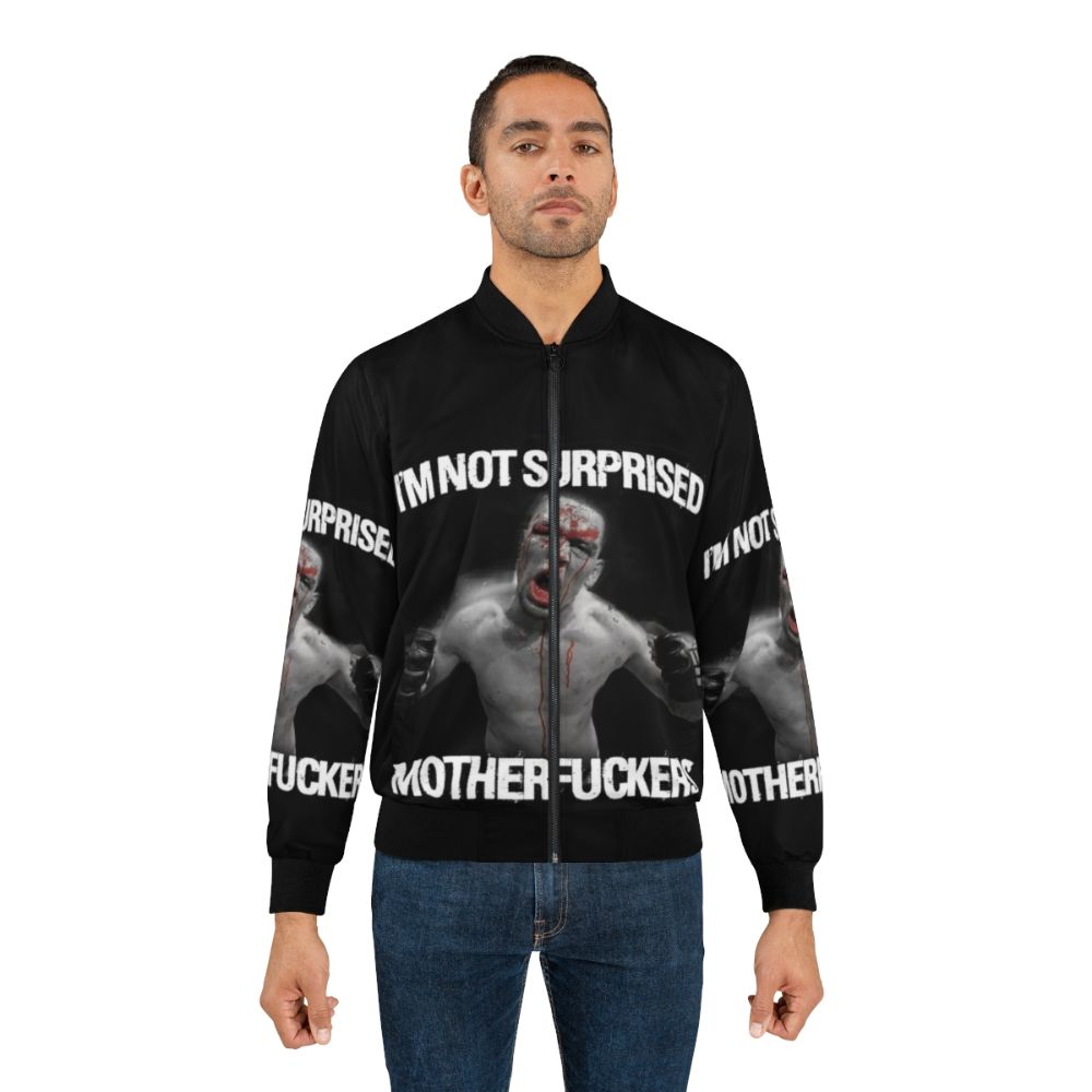 Nate Diaz Bomber Jacket - Mixed Martial Arts Sportswear - Lifestyle