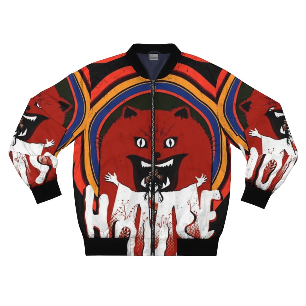 Hausu Bomber Jacket - Stylish outerwear inspired by the iconic Japanese horror movie "House"