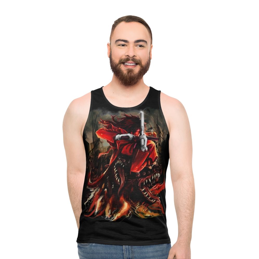 Hellsing Alucard "The Bird of Hermes" Unisex Tank Top - men