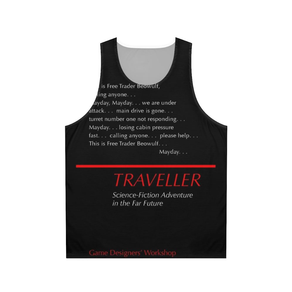 Traveller RPG unisex tank top