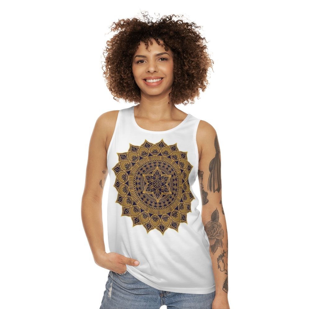 Unisex 80s tank top with Pet Shop Boys inspired design - women