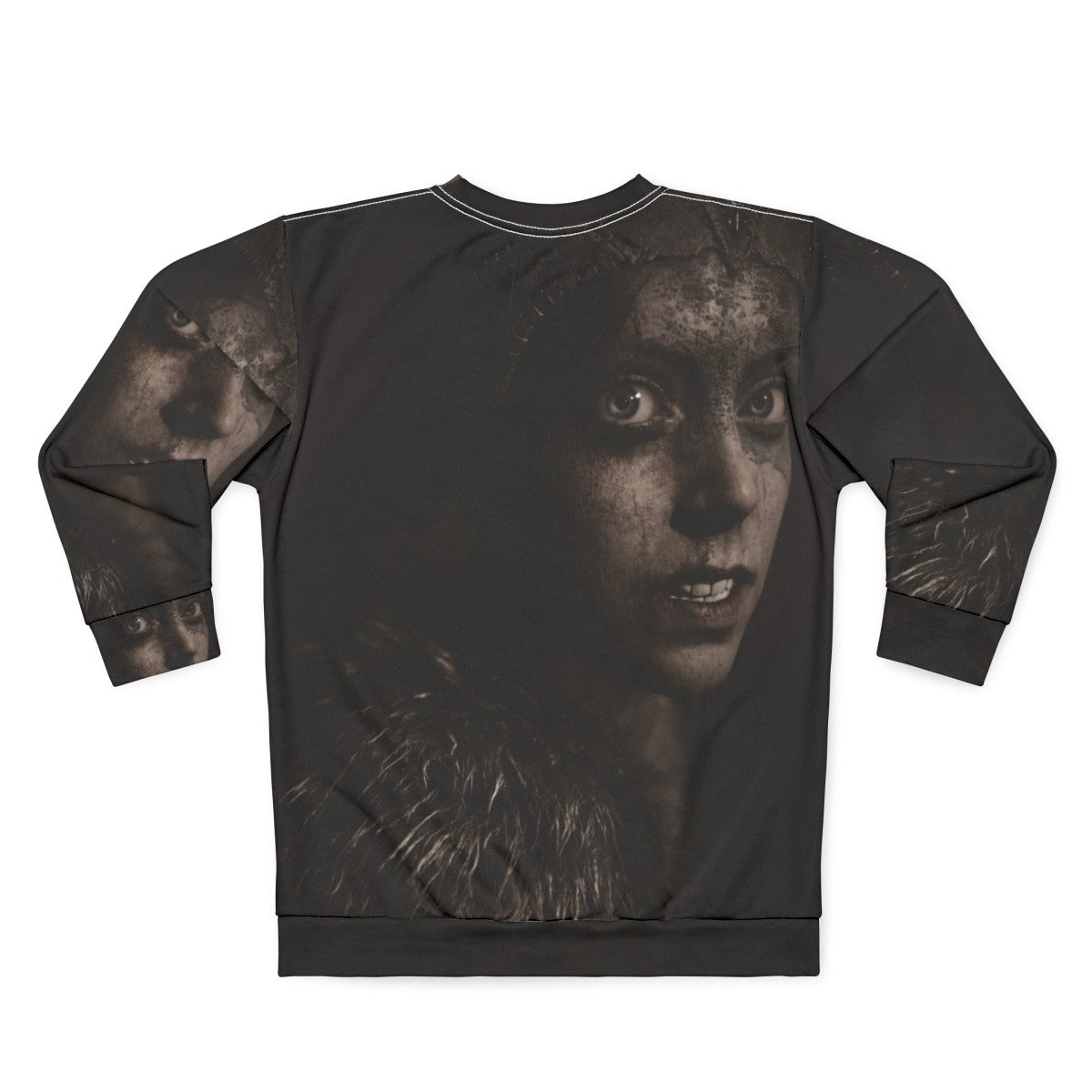 Hellblade Senua Viking Gaming Sweatshirt - Back