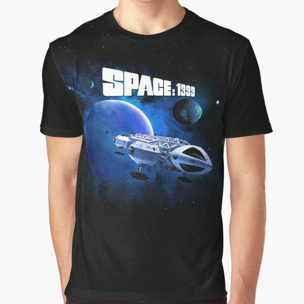 Space 1999 Eagle Model 1 sci-fi retro graphic t-shirt