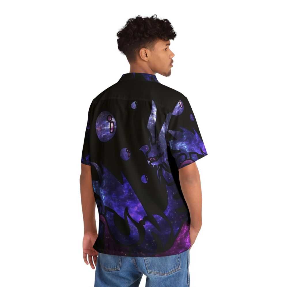 Mizutsune Galaxy Design Monster Hunter World Hawaiian Shirt - People Back