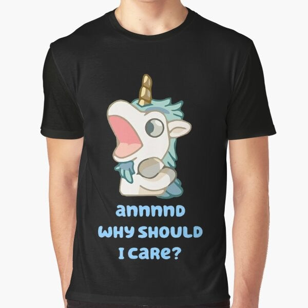 Bluey Unicorse Kiss Graphic T-Shirt