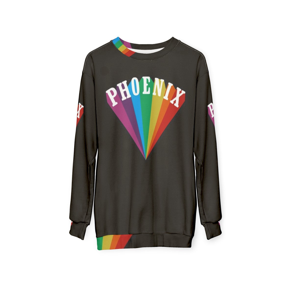 Phoenix Rainbow 2.0 Sweatshirt - French Indie Pop Band - hanging