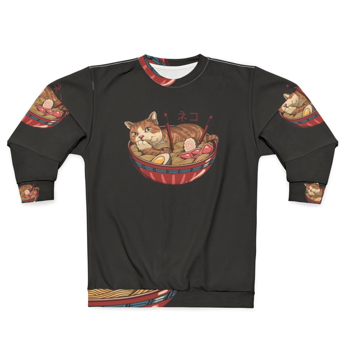 Neko Ramen Cat Sweatshirt