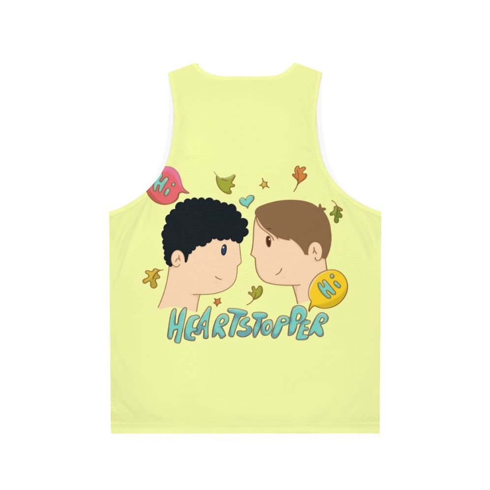 Heartstopper Nick and Charlie Unisex Tank Top - Back