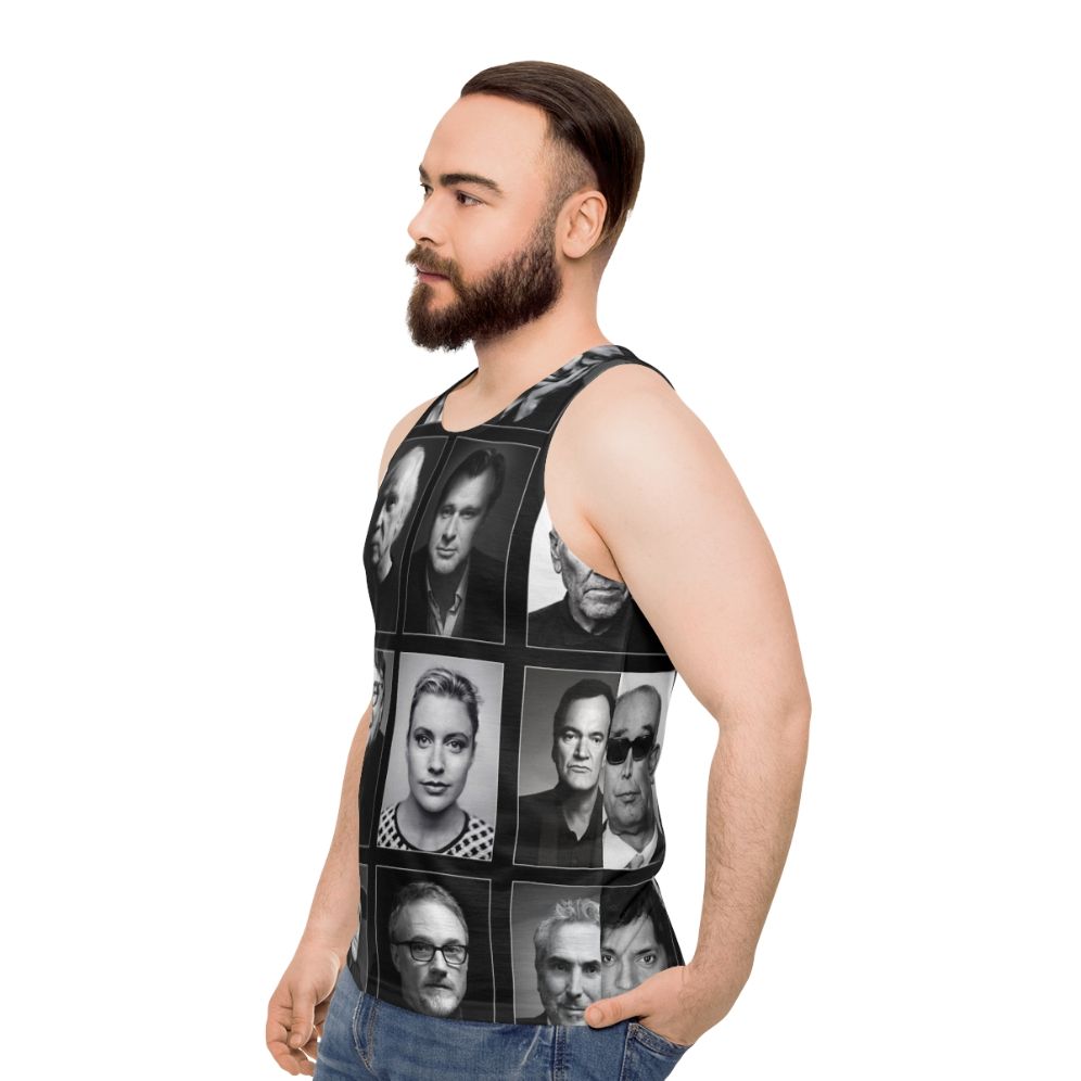 Auteur film directors unisex tank top - men side