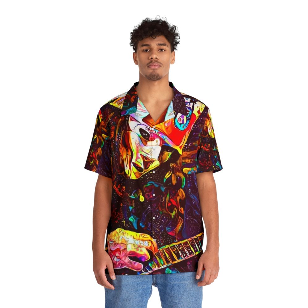 Buckethead Udnie Wave Hawaiian Shirt - People Front