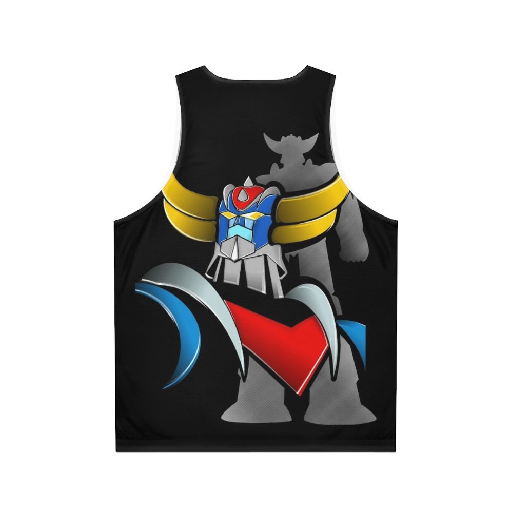 Vintage Goldorak Grendizer Anime Inspired Unisex Tank Top - Back