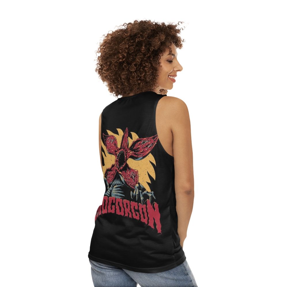 Demogorgon Unisex Tank Top - Stranger Things Inspired - women back