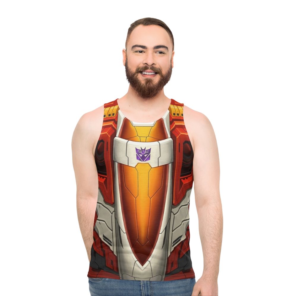 Transformers Starscream Decepticon Unisex Tank Top - men