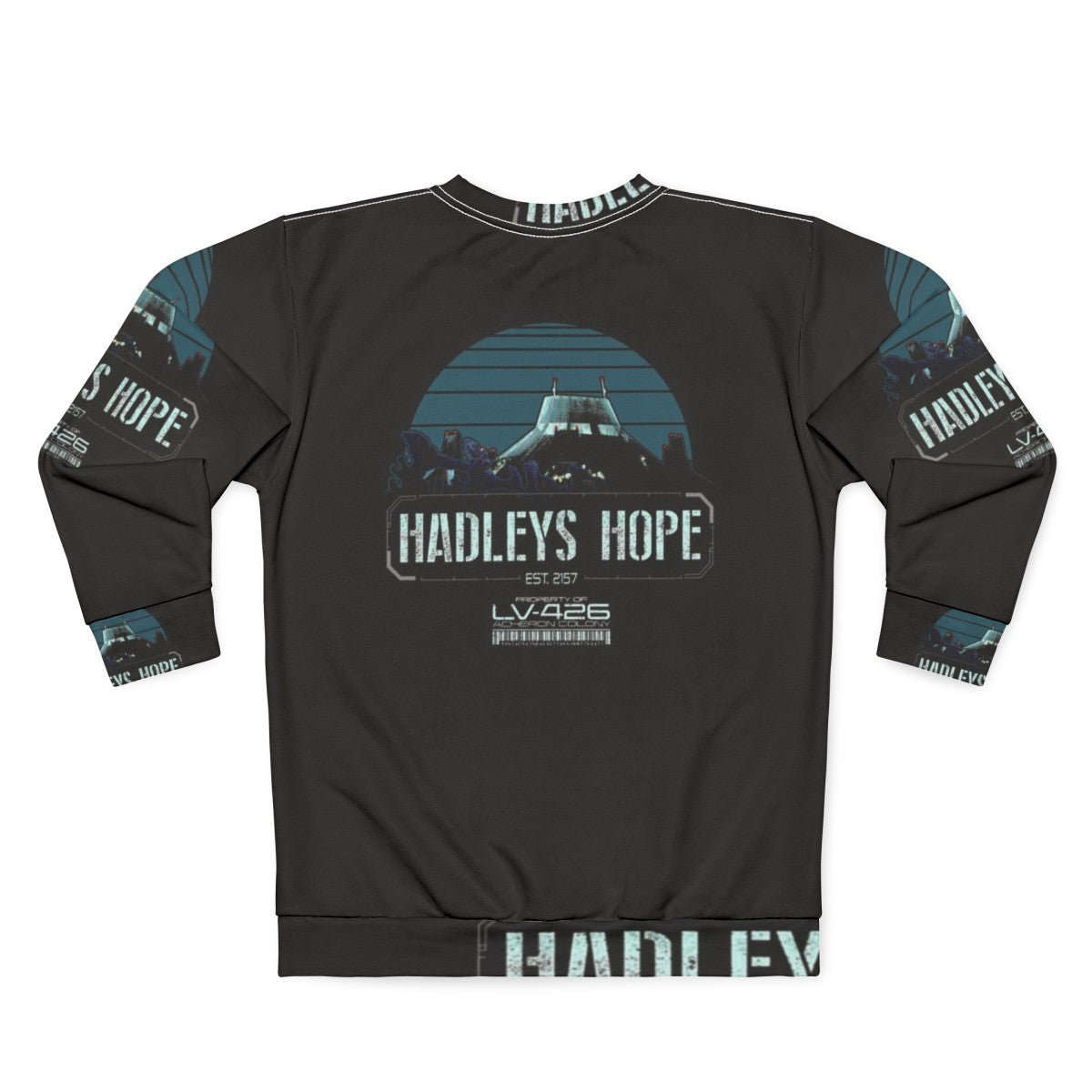 Aliens Lv426 Hadley's Hope Face Hugger Sweatshirt - Back