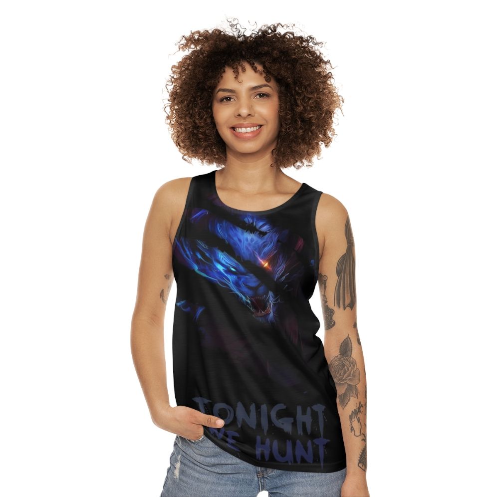 Rengar Unisex Tank Top - League of Legends Inspired Kawarel Design - women